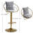 Nakyra Swivel Upholstered Adjustable Height Counter Stool with Metal Frame-1977554486