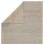Tapis brun clair / blanc tissé à la main à motif géométrique Inspirational-19938881