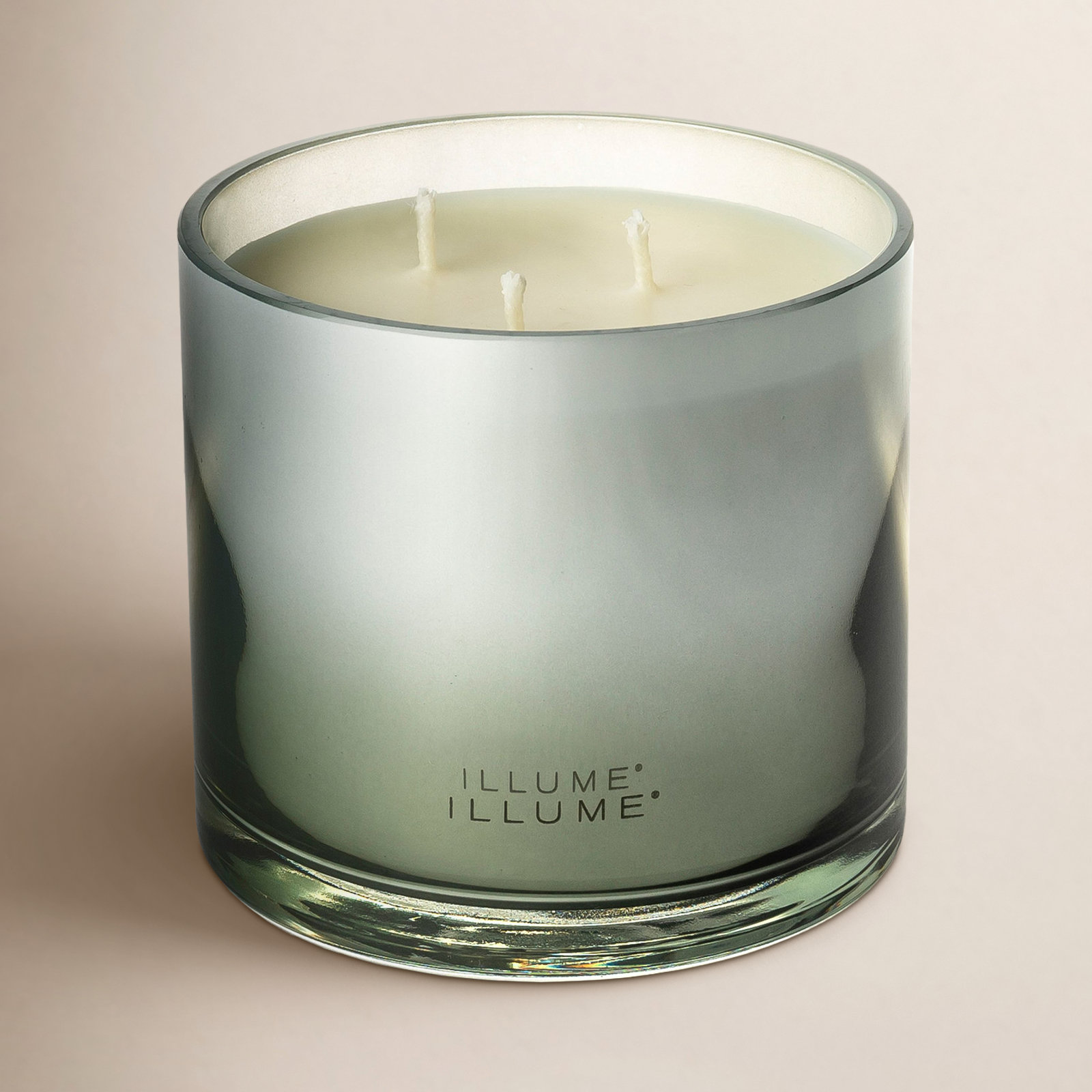 ILLUME Beautifully Done Essentials Fresh Sea Salt Statement Glass Scented Candle, Statement Glass