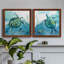 «Delray Sea Turtle I», ensemble de 2 peintures sur toile encadrées-925054277-925054329