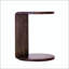 Ensemble de tables basses rondes en bois durable avec table de bout, finition en polyuréthane résistant à l'eau pour les salons et les salles d'étude-1288011527