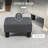 Linen Covered Charcoal Gray Foot Rest, Small For All Interior Designs, Comfortable Rest , Fabric, Seating Option Living Room