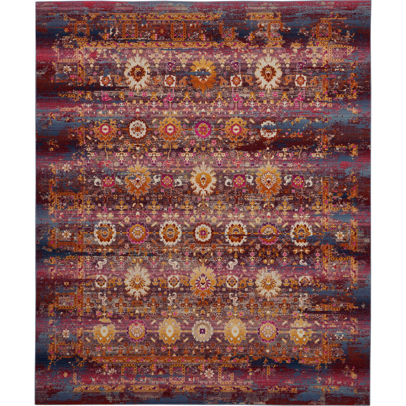Holsworthy Oriental Area Rug, Rectangle 2.69 x 3.49cm