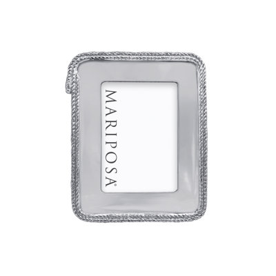High Seas Silver Metal Embossed Picture Frame