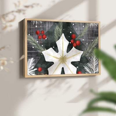 Art de Noël - DCXCIV - Reproduction encadrée - Restickable