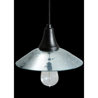 Luminaire suspendu 1 lumière à cône simple