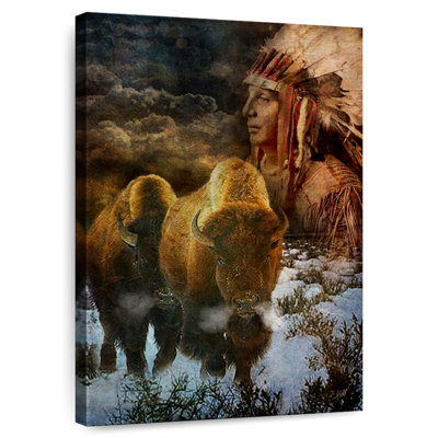 Lelar Bison And The Chief