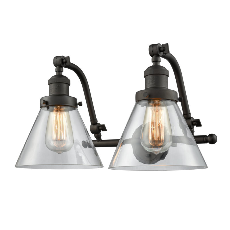 Seaham 2 - Light Dimmable Vanity Light, Oil Rubbed Bronze