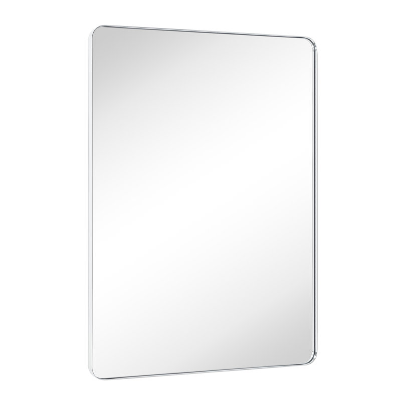 Miroir de salle de bain Kengston, 48 po x 36 po, Nickel poli