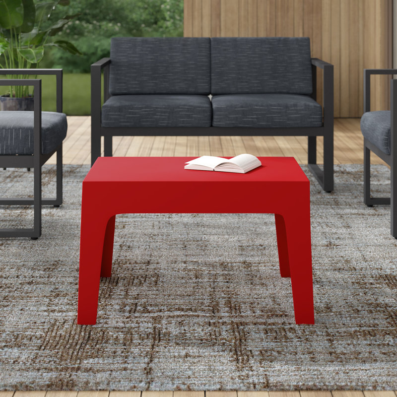 Table basse Bence, Rouge