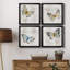 Carte postale papillon I - ensemble de 4 peintures sur toile encadrées-1094552945-1094552957