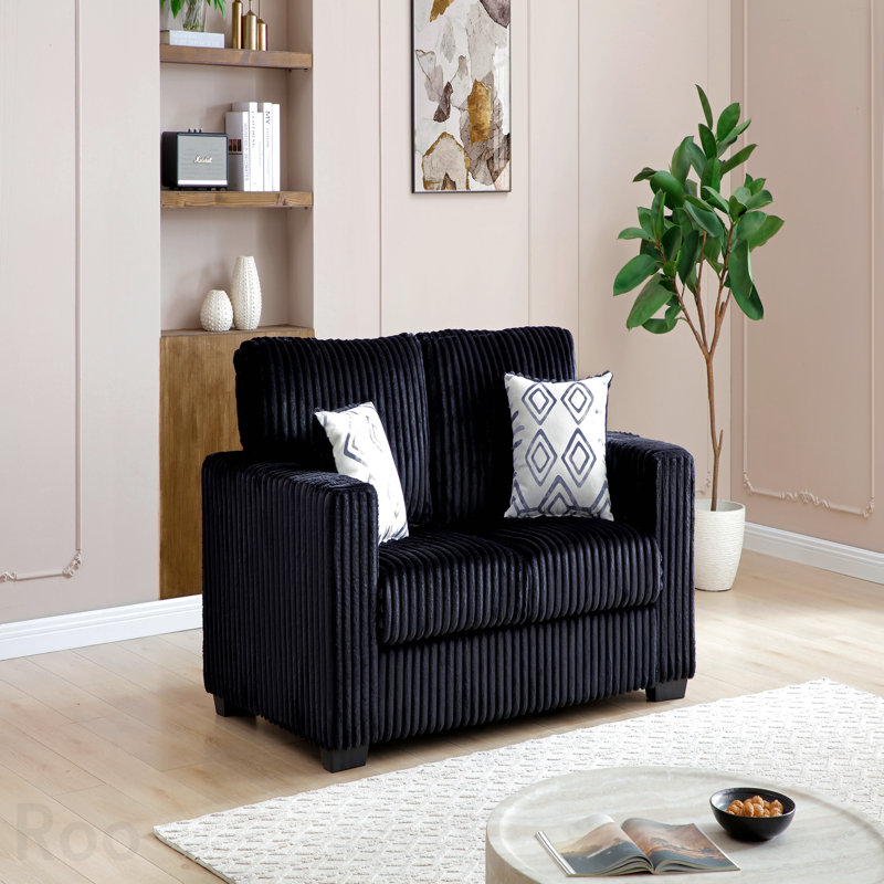 Loveseat  Black