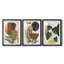 Contemporary Palm I - Impression personnalisée de qualité supérieure avec passe-partout - 3 pièces-690660269-690660271