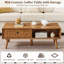 Table basse avec rangement pour le salon