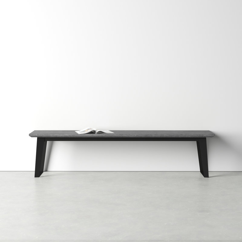 Rami Concrete Bench, Gray