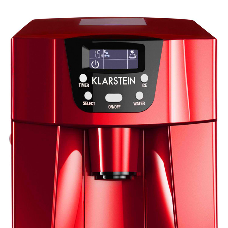 Klarstein Snow Cone Machine, Red