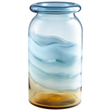 Dusk On The Horizon Glass Table Vase