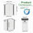Metal Storage Shed,Tool Shed With Peaked Roof Waterproof With Clear Window And Lockable Door Compact Tool Shed For Garden, Backyard,Patio,Sundries And Bike Storage