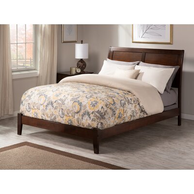 Nystead Solid Wood Low Profile Sleigh Bed -  Charlton HomeÂ®, 8ECDCD49B1634FCBB5F039EBD6E7D8E8