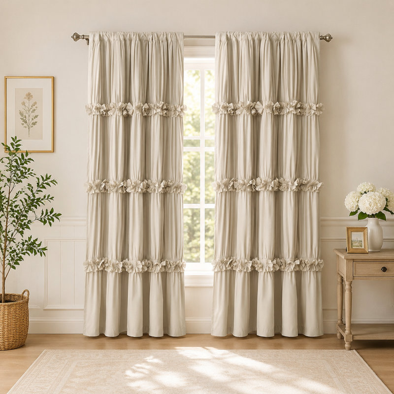 Thermal Insulated Blackout Window Curtains