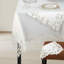 Nappe Ardelia Collection Alvina avec broderie européenne pour un élégant décor de table de Noël-2046308748