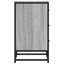 40cm W Metal Bedside Table-1167384355