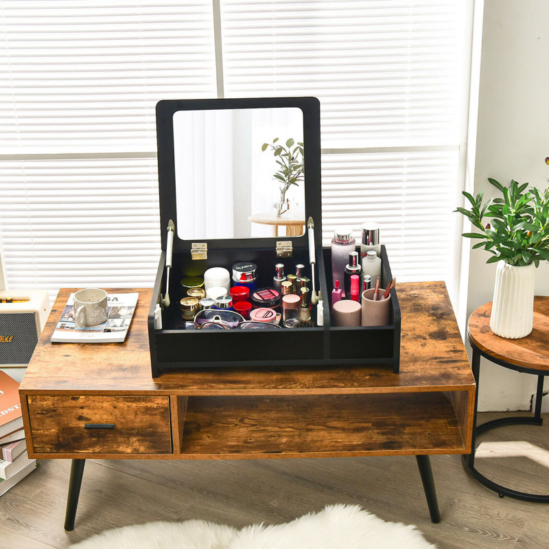 Jewelry Armoire with Mirror