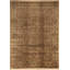 Wool Oriental Area Rug in Brown/Green/Rust