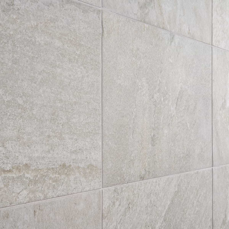 Shala 17.32 In. X 25.98 In. Matte Porcelain Floor And Wall Tile (12.48 Sq. Ft. / Case), Smoke White