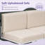 Lit escamotable Valeri avec canapé, tablettes de rangement et station de recharge USB-2020965602