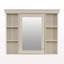 Meuble-lavabo de 36 po avec armoire à pharmacie, armoire à miroir moderne avec tablette réglable, armoire de rangement pour salle de bain à 4 tiroirs, armoire de rangement avec cadre en bois massif-785646502