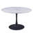 Benedix Round with Steel Base Dining Table-1703339212-1703339213