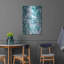 «Teal Embrace» par Lynne Douglas - impression sans cadre sur métal-1312228618