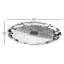 Queen Anne Silver Plated Decorative Tray
