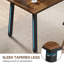 Metal Base Writing Desk