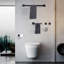 Ensemble de quincaillerie de salle de bain 9 pièces-93723603