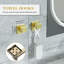 Ensemble d'accessoires de salle de bain 10 pièces, ensemble de quincaillerie de salle de bain en acier inoxydable, porte-serviettes mural pour salle de bain 24 po.-114196135