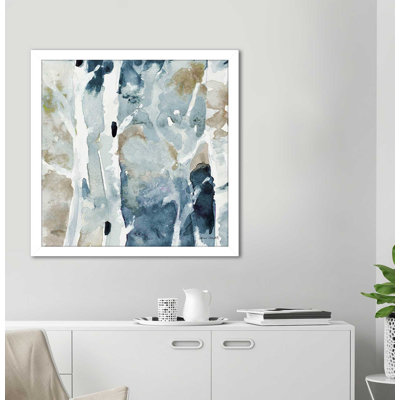 " Blue Upon The Hill Square I " by Lanie Loreth
