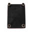 Repose-pieds rectangulaire en similicuir de 15,7 po Sciacca-681243036