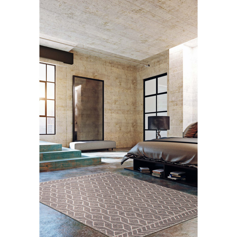 Tapis rectangulaire en laine Sprera, Rectangle 6 pi x 8 pi 11 po