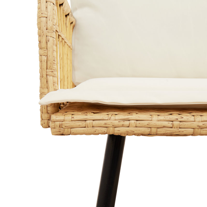 Ensemble de canapé de jardin avec coussin vidaXL 2 pièces vidaXL