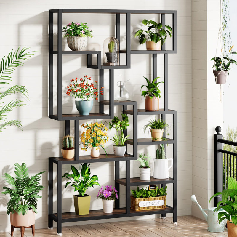 180cm H x 100cm W Metal Etagere Bookcase