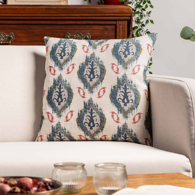 Geometric Cushion, Cover only, 43x43cm