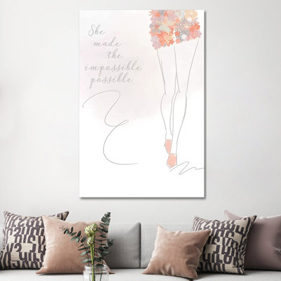 Impossibly Possible by Anna Quach - Wrapped Canvas Gallery-Wrapped Canvas Giclée