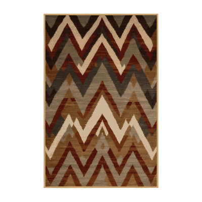 Machine Washable Persian Brown Area Rug