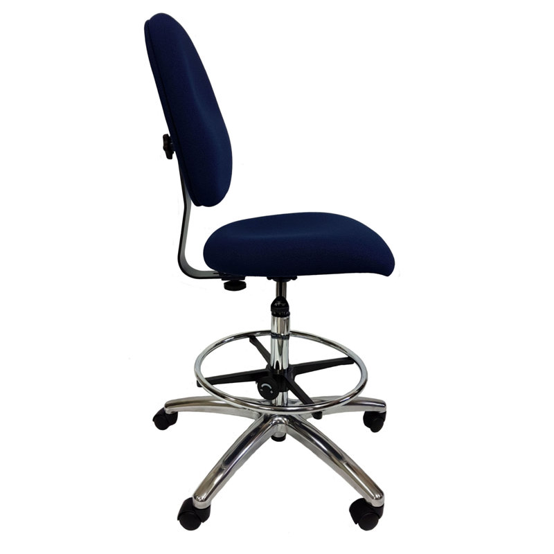 Drafting Chair, Navy
