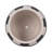 Planter Pottery Cement with Handcrafted Textured Checkered Design and Rounded Silhouette Featuring Durable Construction and Distinctive Visual Pattern for Decorative Display Spaces-1749899770