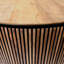 Dabney 40" Round Teak Wood Coffee Table, Natural