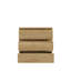 Quaniqua 3 - Drawer Rectangle Accent Chest
