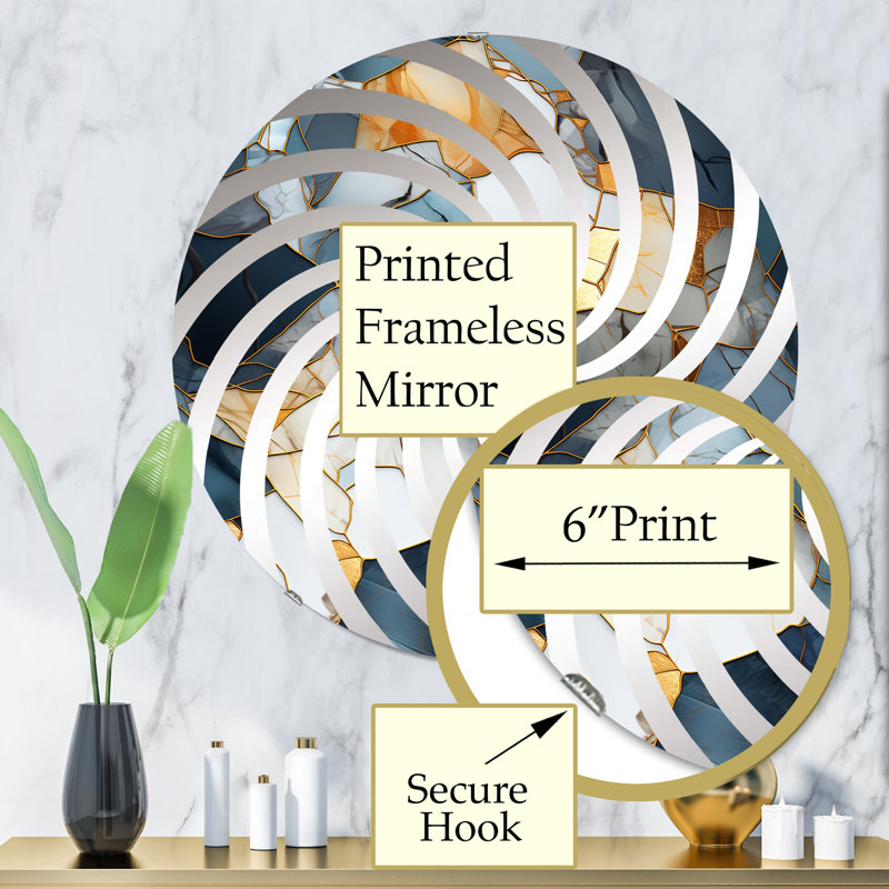Circle Mirror, 31.4" x 31.4"